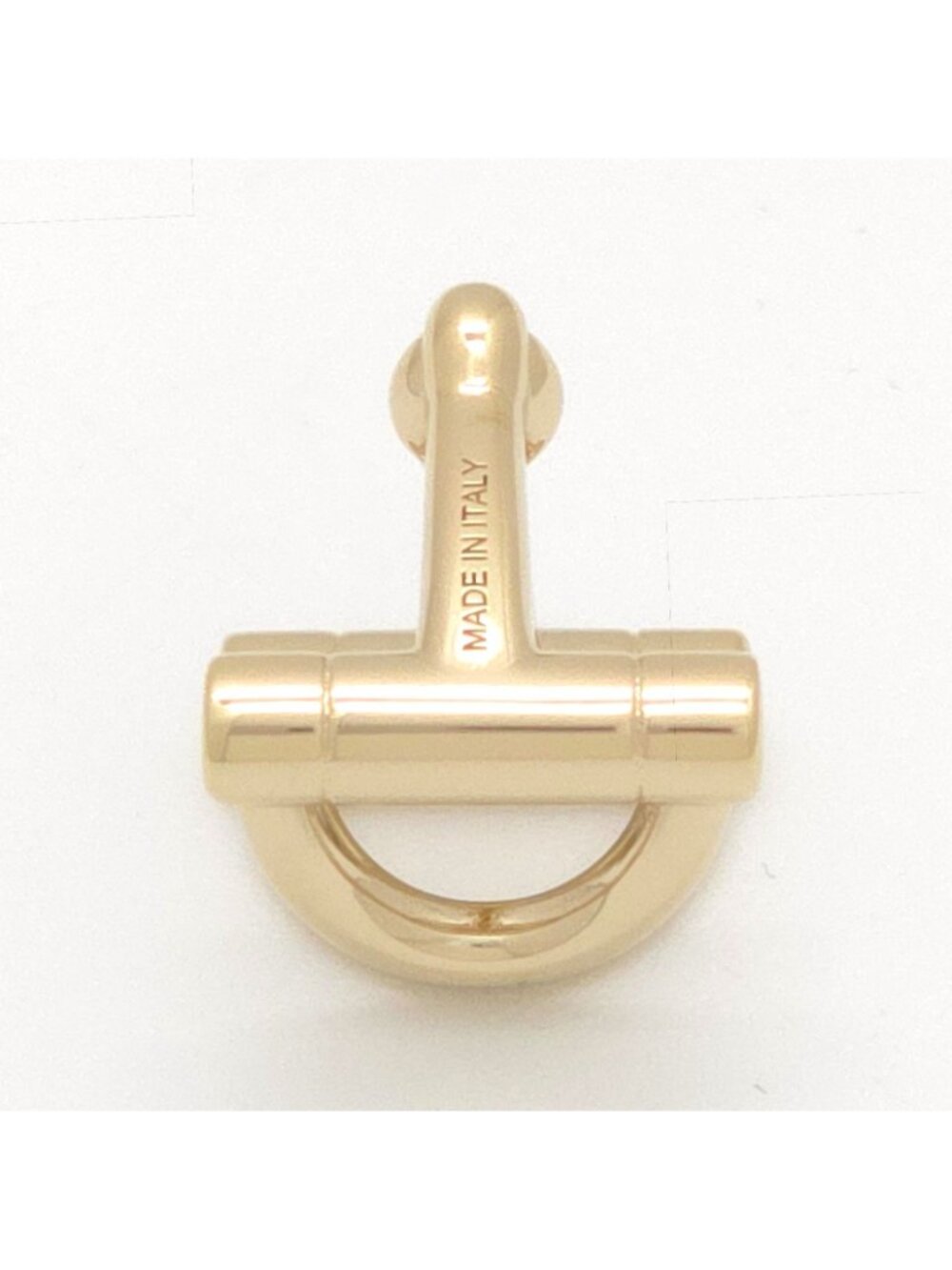Hermes Scarf Ring Mini Double D Permabrass Twilly for Gavroche Bag Trifold Card - Picture 4 of 5